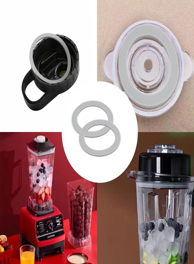 Lilaly 5pcs Blender O-Ring Gasket Replacement, Black Rubber Blender Part Gasket, Fits 5cm/1.97inch Jars - Image 4